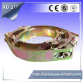 European type double bolt hose clamp/double bolt hose clamp